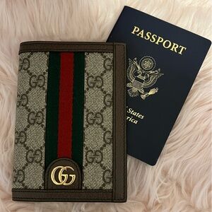 Gucci Ophidia Passport Wallet NEW